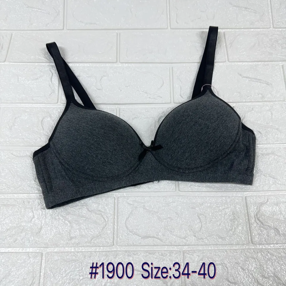 Cup B, Korean seamless bra, non-wire, Size: 32-38, #1718