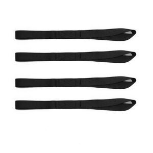 4PCS Soft Loop Tie Down Straps or Securing ATV Motorcycles Scooters Dirt Bikes Lawn Mutipurpose Motor Tie Downs Luggage Straps