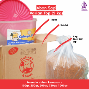 GROSIR 5KG Cahaya Abadi Abon Sapi "TOP"