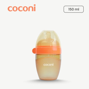 COCONI Ultra Wide Neck Baby Silicone Bottle 150ml 210ml | Botol Dot Susu Bayi Anak Silicone Food Grade BPA FREE