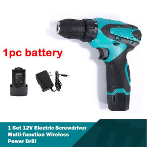 Makita 12V DF300 Li-on Battery Hand Drill Cordless Set Car Cordless Drill Rechargeable Electric Screwdriver Drill