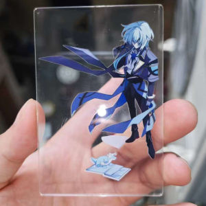 Game Three-Inch Photo Props Diy Cartoon Acrylic Transparent Card Anaxa Anaxagoras Collection Card Gift