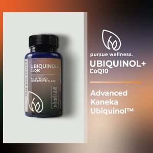 Pursue Wellness Ubiquinol+ CoQ10 50mg 30 Liquid Capsules Coenzyme Q10 (CoQ10) Kaneka Ubiquinol™ Antioxidant Cardiovascular Health Cognition Support Muscle Health Non GMO USA Made Dist By Herbs Of The Earth