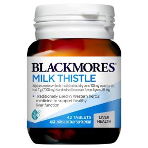 [HCM]Viên Uống Giải Độc Gan  Blackmores Milk Thistle 42 Viên ÚC