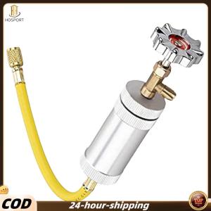 【HOSPORT】หลอดฟิลเลอร์สารหล่อเย็นเหลว R12R R134A 1/4 นิ้ว SAE เครื่องปรับอ