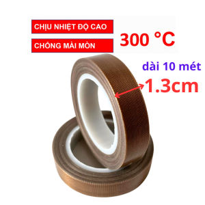 1 Cuộn Băng keo chịu nhiệt độ cao TEFLON rộng 1.3cm-1.9cm-2.5cm- 3cm băng keo máy hàn nhiệt PTFE Tape- Shop Út Lớn