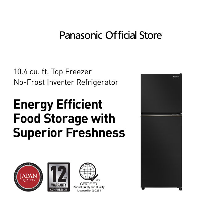 Panasonic NR-BP292VD 10.4 cu.ft. Two Door Top Freezer Deluxe No-Frost Inverter Refrigerator