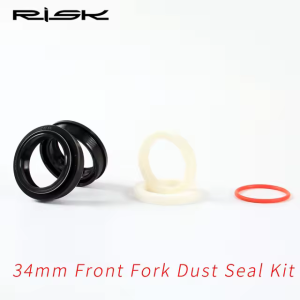 RISK Bike Suspension Fork Dust Seal Oil Seal 32/34/35/ 36mm mountain bike fork inner tube dust jacket For Fork Repair Kits Parts