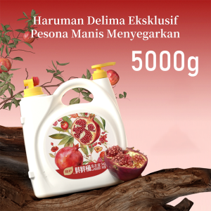【5KG】Botare detergent liquid Ultra Concentrated Low Foam Laundry Detergent (Pomegranate) Anti-Bacterial Long-Lasting Fragrance