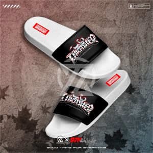 4444STORE Sandal Slop Pria Wanita untuk anak 26-35 untuk Dewasa 36-43 Sandal Slide model TRSHR trendy