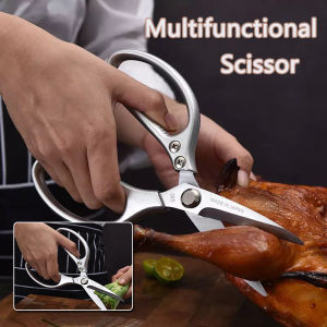 Multifunction Stainless Steel Kitchen Scissors & Heavy Duty Bone Cutting