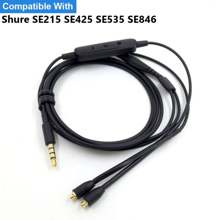 Replacement Earphone Cable For Shure SE215 SE425