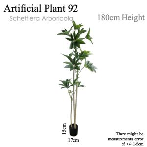 [WITH FREE GIFT] Artificial Plant Artificial Tree Free Planter Basket Free Plastic Plant Pot Indoor Plant Indoor Decoration Home Decor Fake Plant Tree Decor Tall Plant Pokok Hiasan Pokok Palsu Plant Decor Living Room Entrance Office