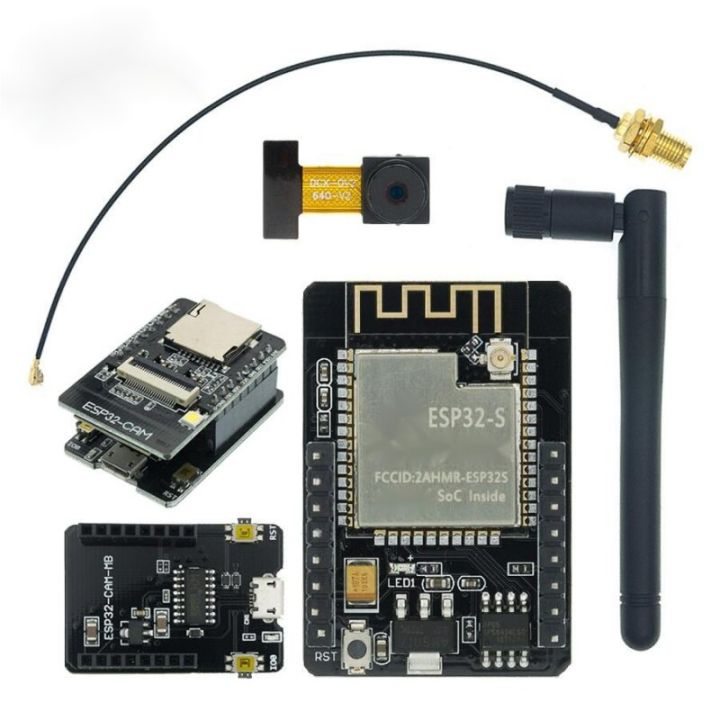 Scheda ESP32-CAM Con Fotocamera OV2640 E Bluetooth – Sviluppo IoT E Visione Artificiale, Compatibile Arduino