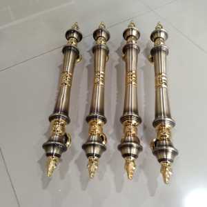 Handle Pintu Rumah Cemara 46cm Tarikan Gagang Pintu Kuningan