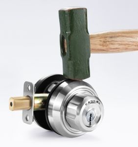 EASILOK E2 Twist to Lock Deadbolt casting of 304 Stainless Steel - with Lifetime Mechanical Warranty