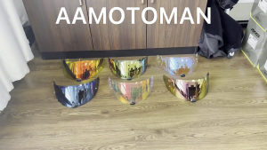 Mũ bảo hiểm ống kính visor lá chắn xe máy cửa chắn gió xe ôtô Mũ bảo hiểm len Visor lá chắn bao kín mặt tương thích cho HJC i70 i10 khẩu trang