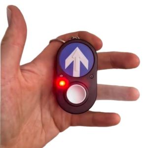 DAN S ออสเตรเลียและออสเตรเลีย พวงกุญแจปุ่มไฟจราจรทางเท้า ที่ระลึกที่ระลึก อุปกรณ์เสริมเสียง กดทำพวงกุญแจเสียง สร้างสรรค์และสร้างสรรค์ ตลกๆ ของเล่นแสงจราจร ของขวัญสำหรับเด็ก