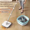【Mopping 500㎡】Mop Self Wash Spin Mop with Turbo with Bucket Sewage Separation Mop with squeezerfor Floor Cleaning Deep cleaning with the Stainless Steel Spiral Mop 360° Free Hand Wet and Dry Use Cleaning Tools Floor Mops Tank Mop Upgrade Version Mop. 