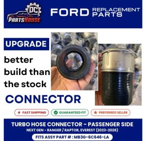 Ford 2.0 Next Gen Turbo Hose Connector | Passenger Side