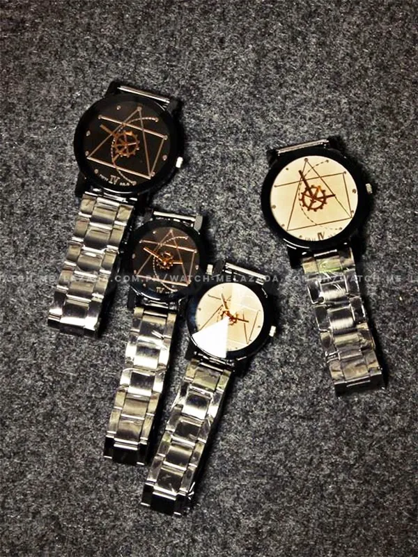 JWH Gold Gear Design Men's Stainless Steel Band Watch Lazada PH