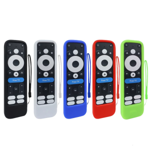 Remote Control Case Skin Cover for 2024 onn TV 4K Skin Friendly Case Silicone Sleeve Soft Shockproof Sleeve