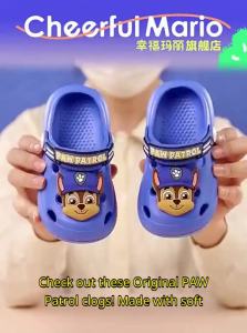FCCheerful Mario    Anti-slip Kids Clogs