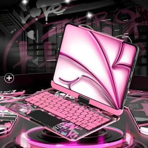Keyboard Case for Pad Air 11 13 2024 M2 Magic Keyboard Case for Pad Air 4 5 Pad 10.2 7/8/9th 10th Gen Pro 12.9 Pro 11 13 M4