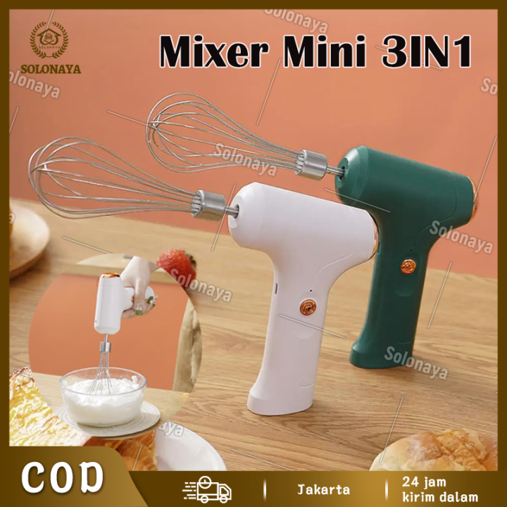 Hand Mixer Electric Electric Hand Blender Tangan Pengaduk Kopi
