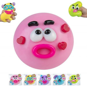 Creative Face-Changing Dog Slow Rebound Squishy Toy Fidget Stress Relief Pinch Toy Mainan Picit Anjing Comel