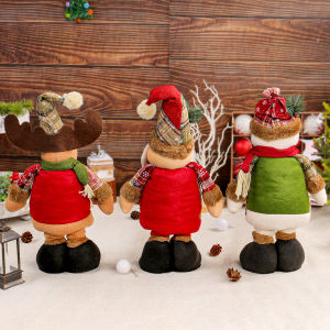 Toy Dolls Exquisite and Lovely Toys Snowman Family Living Room Office Fashion Commercial Window