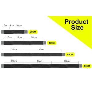 Car Trunk Boot Organizer Strap Magic Velcro Tape Elastic Belt Storage Bonnet Stowing Holder