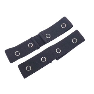 Maternity Button Elastic Belt Waist Expander Soft Breathable Fabric Fits Adjustable Belt Jeans Trousers No Holes Needed