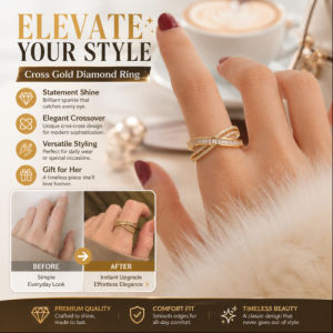 Zircon Ring Open Ring Sparkling Unique Minimalist Design College Style Adjustable Womens Fashion Jewelry