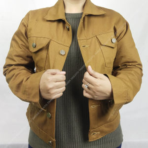 Jaket Wanita Twill Drill Katun Premium – Jaket Casual Trendi untuk Harian & Outdoor