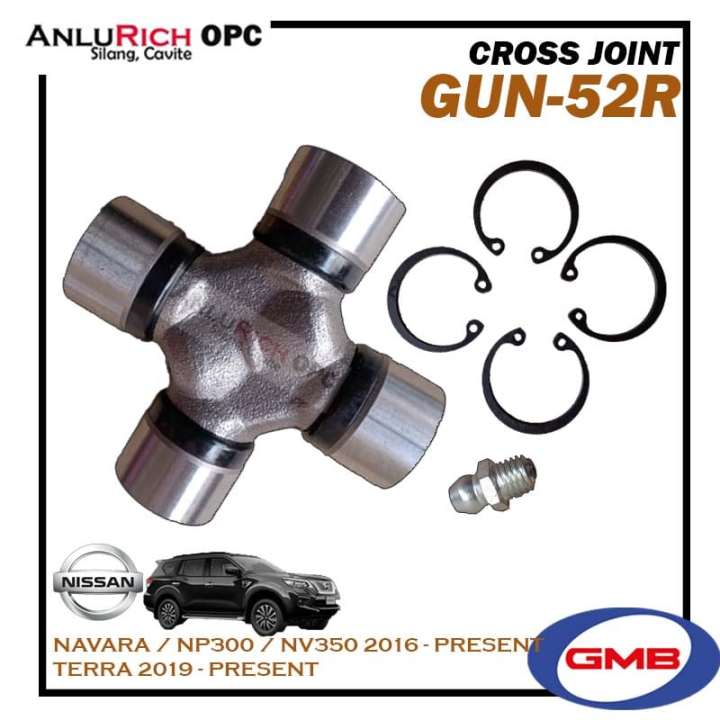 Gmb Universal Cross Joint For Nissan Navara Np300 Nv350 2016 Present Terra 2019 Present Pn 