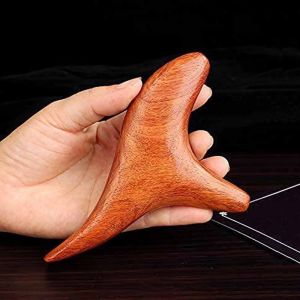 HORIZONSTORE63RE8 Professional Wood Trigger Point Massager Triangle Acupoint Massager Massage Gua Sha Tools Face Wooden SPA Tool Lymphatic Drainage Tools Back