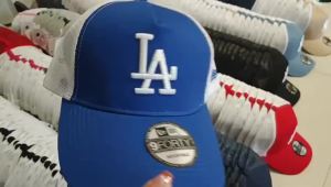 Mens OUTDOOR Hats/NY Mesh Caps/BASEBALL Caps/La NY Hat Black And White Black