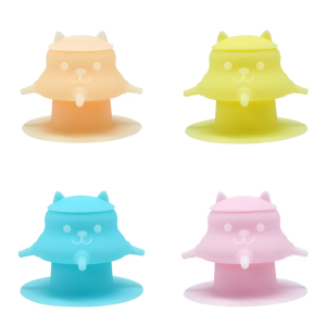 Anti Spill Nursing Bottle For Little Pet Kitten Puppy Adjustable Nipples And Stable Suction Base