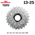 เฟืองเกลียวจักรยาน SUNRACE mtb,MFM4S 7SPDสปีด 13-34T/13-25T. 