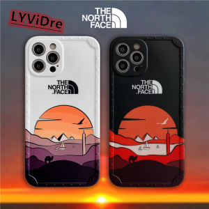 Fashion North sunset landscape Soft Phone Case For iphone 13 12 11 Pro Max X XR XS Max 7 8 Plus SE 2020 Silicone Glossy Casing