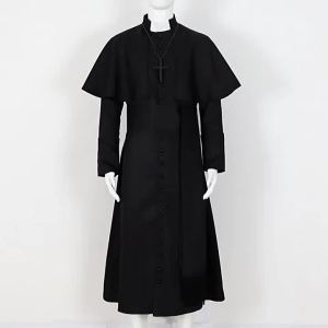 Medieval Monk Costume Wizard Priest cos Halloween Robe cosplay In-stock Cosplay Costumes