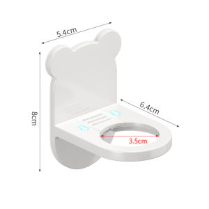 ตะขอเครื่องจ่ายสบู่เหลวมือที่วางขวดน้ำติดรถจักรยานแชมพูปรับระดับได้ชั้นขวดเจลอาบน้ำติดผนังแบบเจาะฟรี