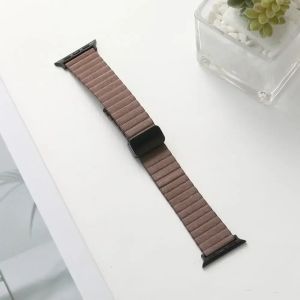 Leather Strap for Apple Watch Band 45mm 41mm 44mm 40mm 42mm 38mm Magnetic Buckle Loop Link Bracelet iWatch Ultra 2 49mm 9 8 7 6 SE 5 4 3 2 1
