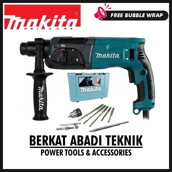 Makita 780W 240V Corded SDS Plus Hammer Drill HR2470