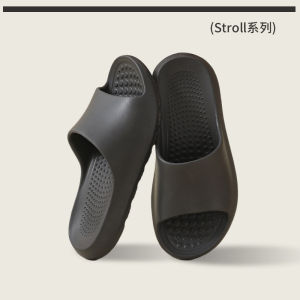 [Free Shipping] Eva Thick-Soled Indoor Slippers New Style For Men And Women Suitable For The Bathroom And Shower Breathable And Can Be Worn Outdoors