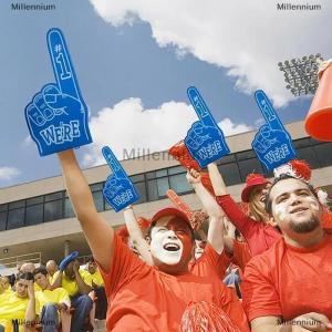 [COD] Millennium Phổ biến lớn bọt ngón tay cổ vũ đạo cụ tay thể thao tổ chức sự kiện cổ vũ Palm bên đạo cụ số 1 bọt Fan Finger