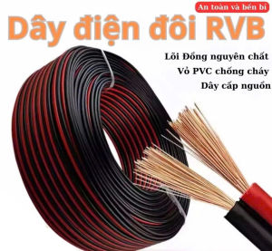 Dây điện đôi lõi đồng cuộn 3 métdây điện chịu nhiệtcáp hạ thếdây điện 2 lõidây điện lõi đồngdây điện lõi đồngdây điện nhàdây điện mềmdây điện tốtdây điện 25dây điện nhỏdây điện 15