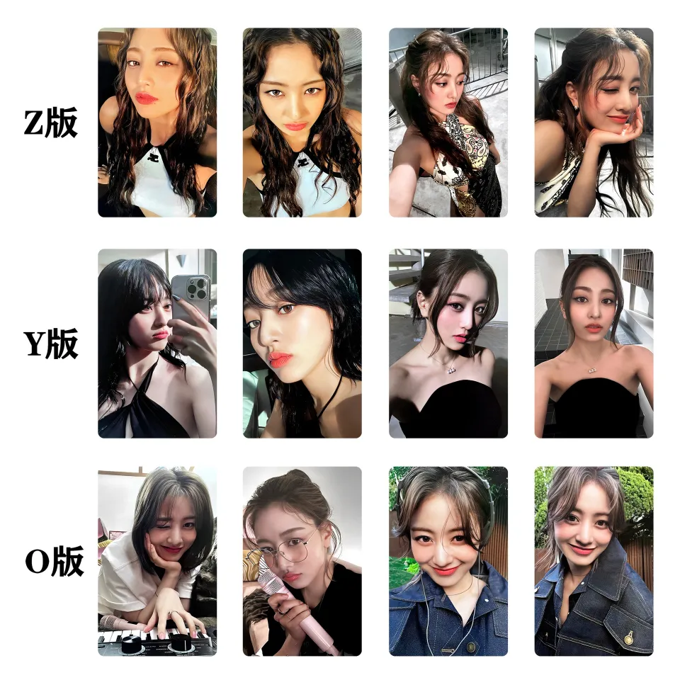 Twice Jihyo Solo Debut Album ZONE Photo Cards Killin' Me