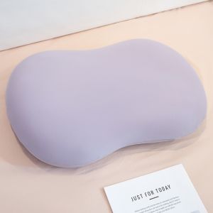 CONGMING ไม่ยุบตัว หมอนโฟมหน่วยความจำผ้าไหมน้ำแข็ง ฟื้นตัวช้า แกนหมอนต่ำ หมอนนอน ใหม่ สะดวกสบาย หมอนรองคอ ช่วยให้นอนหลับ